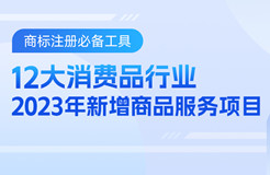 商標(biāo)注冊必備工具 | 2023年商品分類表已啟用，您所在行業(yè)的商品名稱有哪些變化