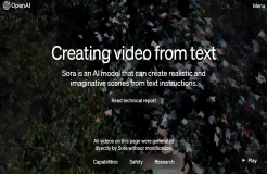 AI狂飆！OpenAI首次進軍AI視頻生成領(lǐng)域