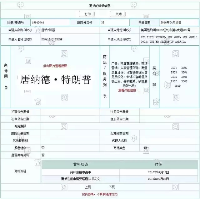 特朗普你咋不上天呢？要不要在中國(guó)注冊(cè)那么多商標(biāo)啊