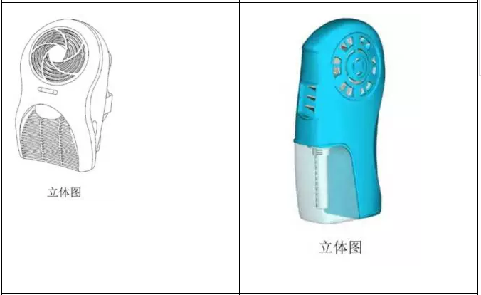 從一則“便攜式噴霧扇”專利案例看較大差異外觀設(shè)計相近似的證明