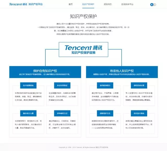 騰訊知識(shí)產(chǎn)權(quán)平臺(tái)正式上線，持續(xù)發(fā)力知識(shí)產(chǎn)權(quán)保護(hù)