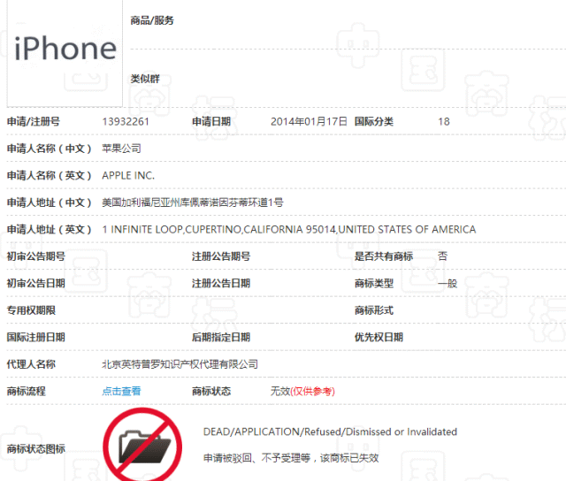 蘋果iPhone商標案敗訴背后的「道德評價影響」(附：判決書）