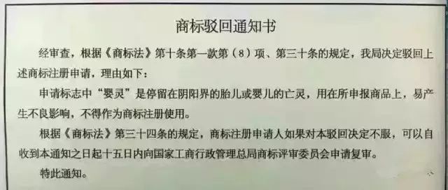 細數！那些「格調」不高被駁回的商標