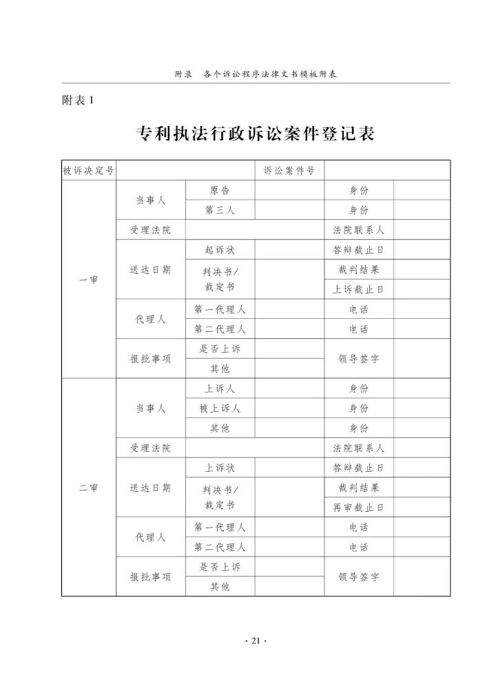 國(guó)知局：《專利執(zhí)法行政應(yīng)訴指引（征求意見(jiàn)稿）》公開征求意見(jiàn)通知