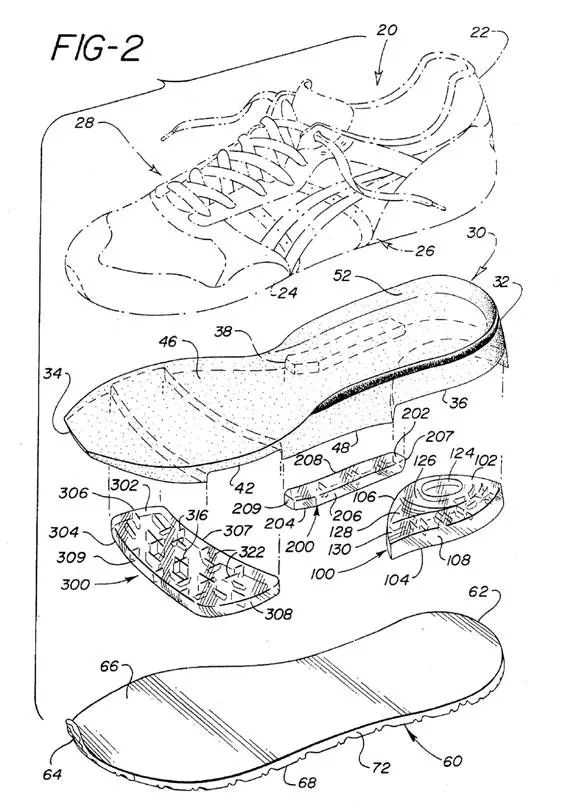 多種跑鞋的「緩震專利技術(shù)」分析