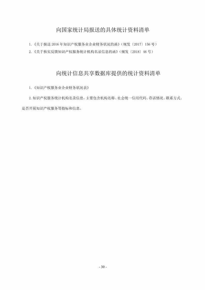 國(guó)知局：開(kāi)展2018年度知識(shí)產(chǎn)權(quán)服務(wù)業(yè)統(tǒng)計(jì)調(diào)查工作