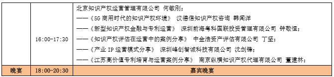 蓄勢待發(fā)！中國知識產(chǎn)權(quán)商業(yè)化運(yùn)營大會（IPCOC2018）議程公布