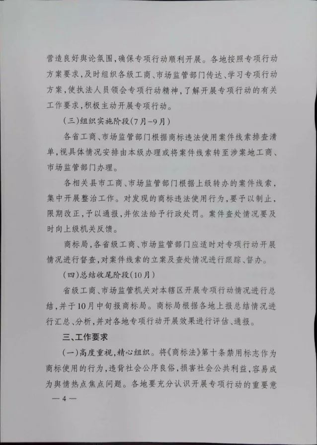 市場監(jiān)管總局：開展打擊使用未注冊商標違反商標法禁用條款行為！