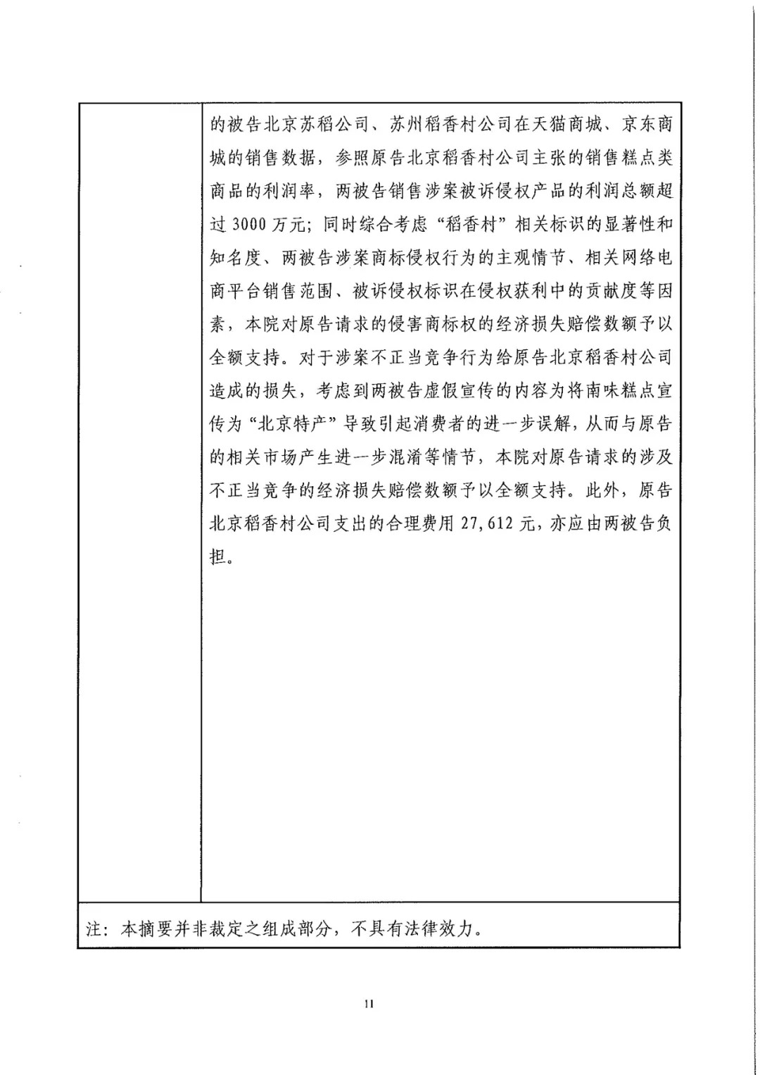 南北之爭(zhēng)！北稻訴蘇稻一審獲賠3000萬(wàn)（98頁(yè)判決書全文）