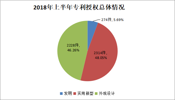 廣州市白云區(qū)2018年上半年專利數(shù)據(jù)分析報告