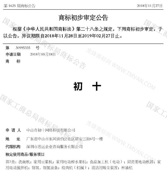 “吾沒想稻；糕手云集”等商標(biāo)公告中有意思的商標(biāo)