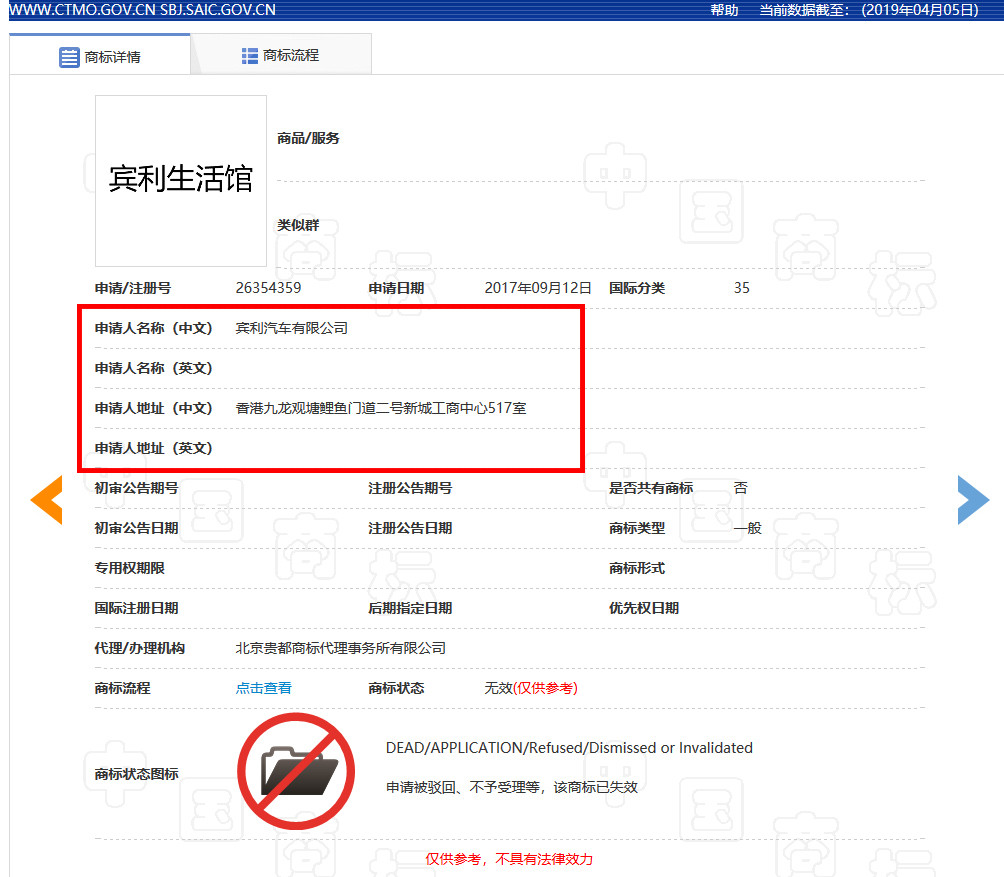 賓利汽車申請300余件賓利商標(biāo)，被認(rèn)定為非正常申請！什么情況？