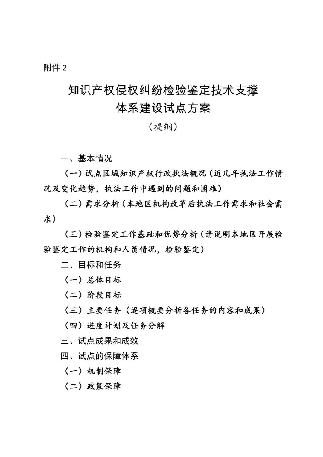 國(guó)知局：開(kāi)展知識(shí)產(chǎn)權(quán)侵權(quán)糾紛檢驗(yàn)鑒定技術(shù)支撐體系建設(shè)試點(diǎn)工作