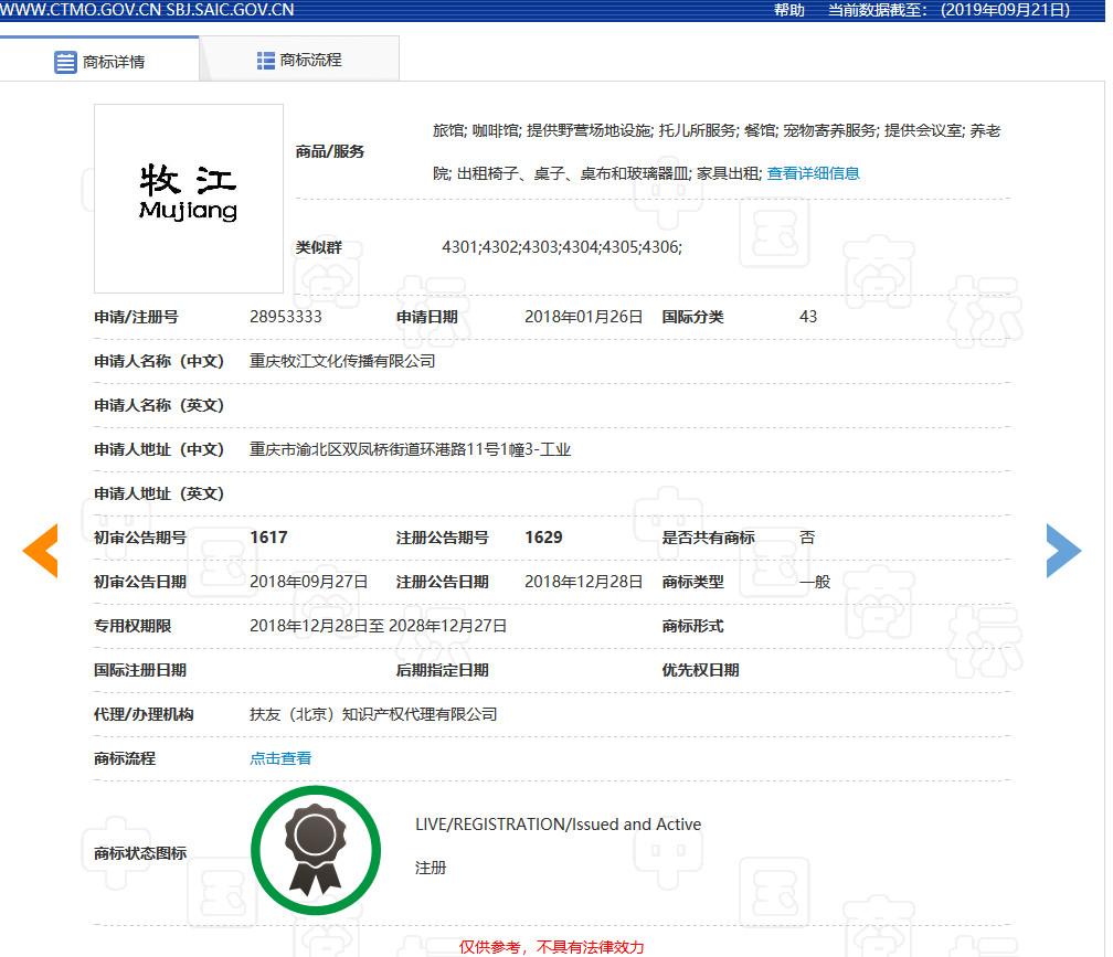 西南政法大學(xué)SWUPL商標(biāo)被搶注？