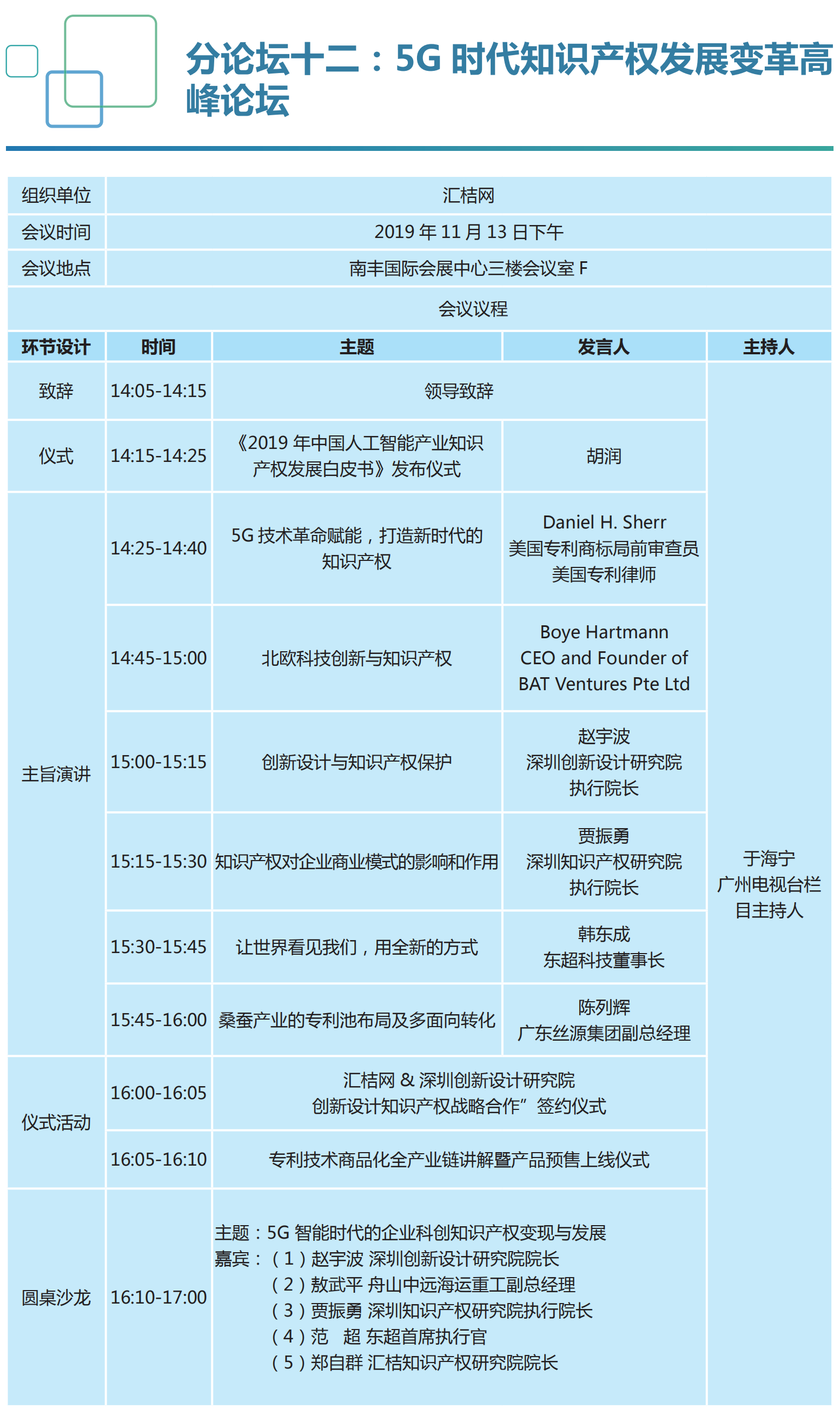 重磅來(lái)襲！2019知交會(huì)「知識(shí)產(chǎn)權(quán)珠江論壇」議程公布！