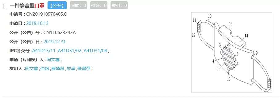 口罩又熱銷！有關(guān)的發(fā)明專利了解一下