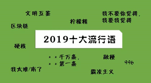 2019十大流行語都申請商標了嗎？