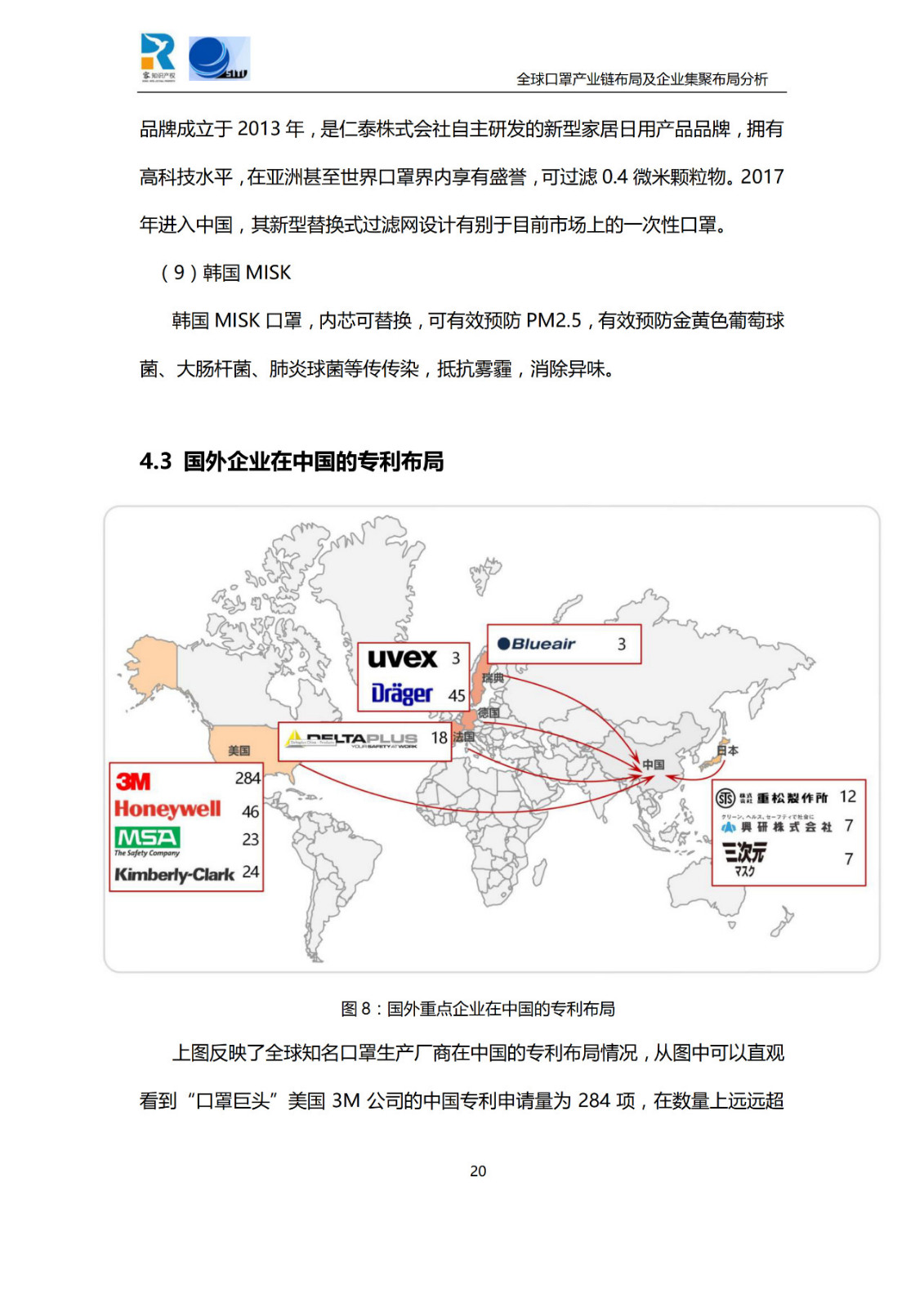 深度！全球口罩產(chǎn)業(yè)鏈布局及企業(yè)集聚布局分析報(bào)告（共84頁(yè)）