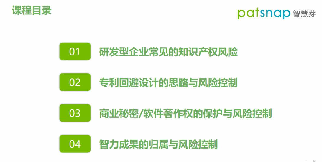 三節(jié)課全解"專利風險預警"，想擺脫底層執(zhí)行成為Leader的人必學！