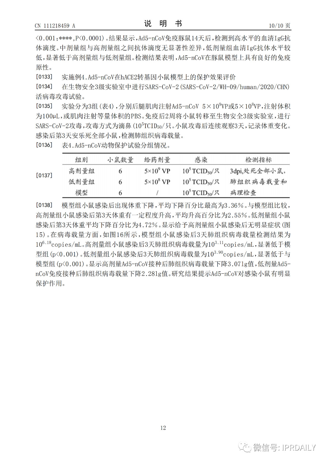 好消息！陳薇團(tuán)隊(duì)獲得國(guó)內(nèi)首個(gè)新冠疫苗專利！