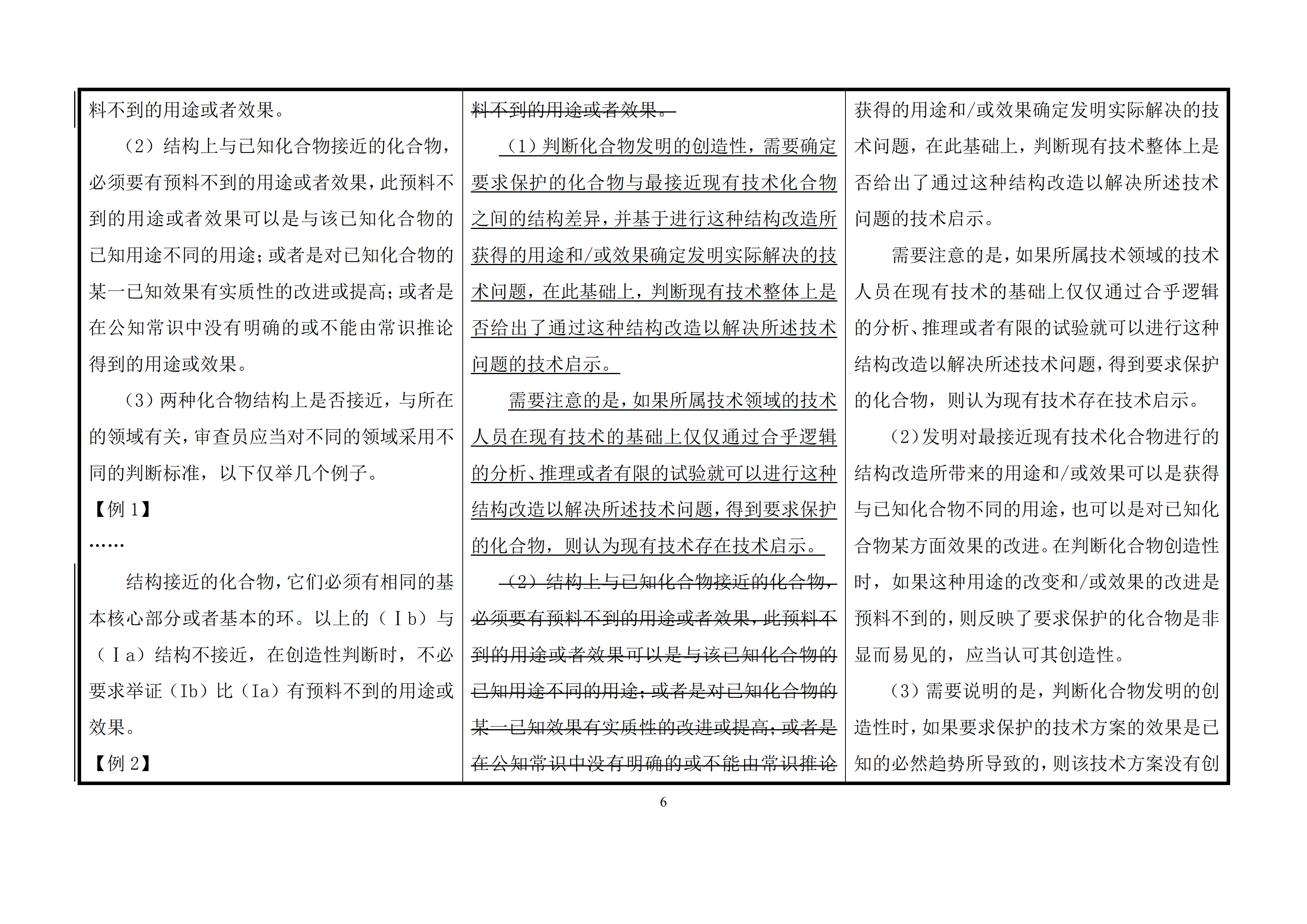 修改對照表｜國知局發(fā)布《專利審查指南修改草案》（第一批征求意見稿）全文