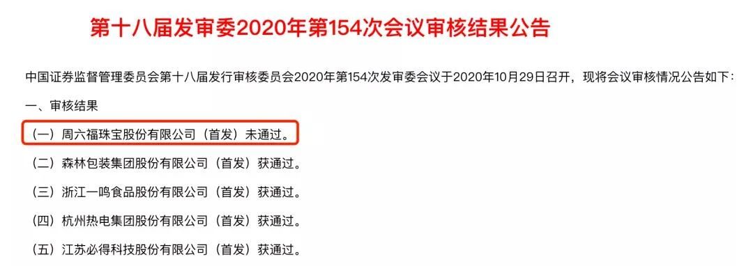 深陷商標(biāo)、知識(shí)產(chǎn)權(quán)糾紛，這才是周六福IPO被否的真實(shí)原因？