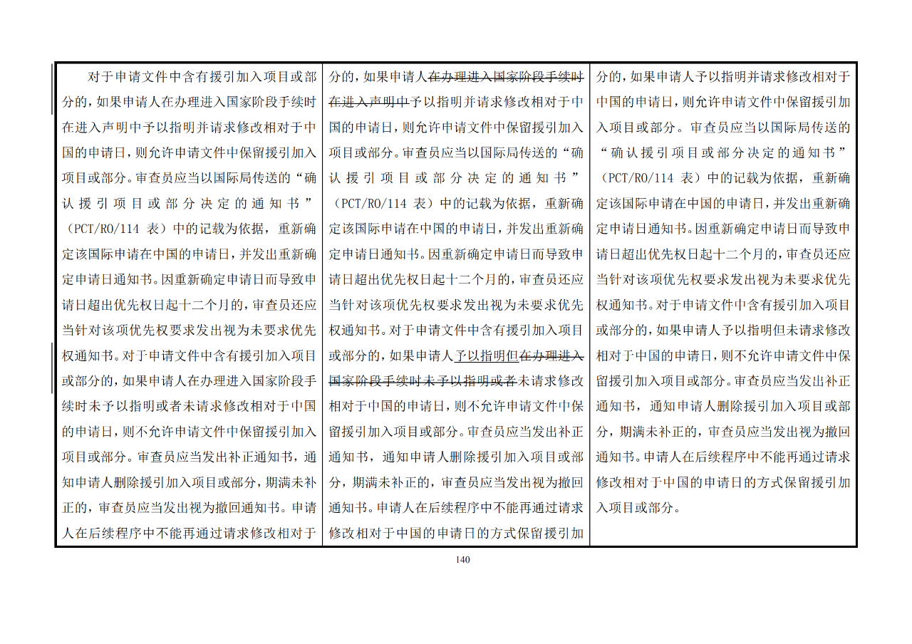 修改對照表｜《專利審查指南修改草案》（第二批征求意見稿）全文