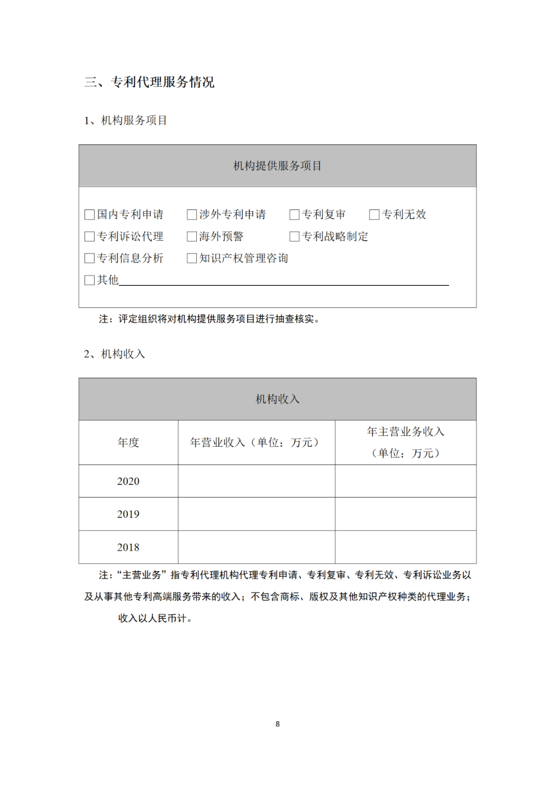 專利代理機構等級評定正式開始啦！