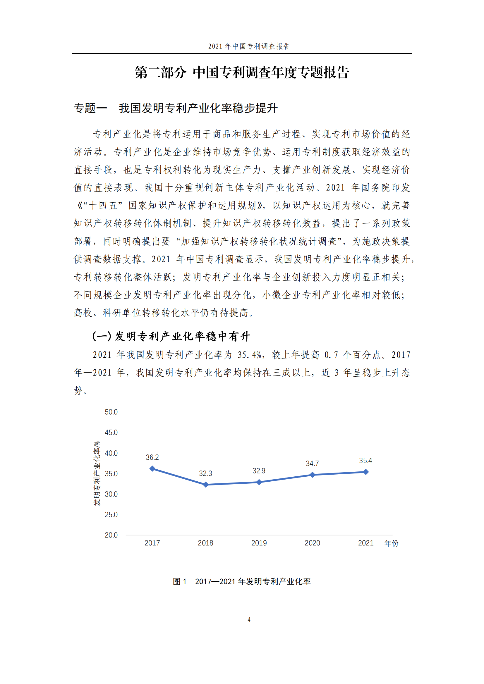 國知局發(fā)布《2021年中國專利調(diào)查報告》全文！