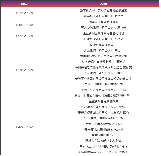 【最新議程】WELEGAL法務(wù)峰會(huì)+年度法務(wù)合規(guī)榜線下頒獎(jiǎng)典禮，2月19日北京見(jiàn)！