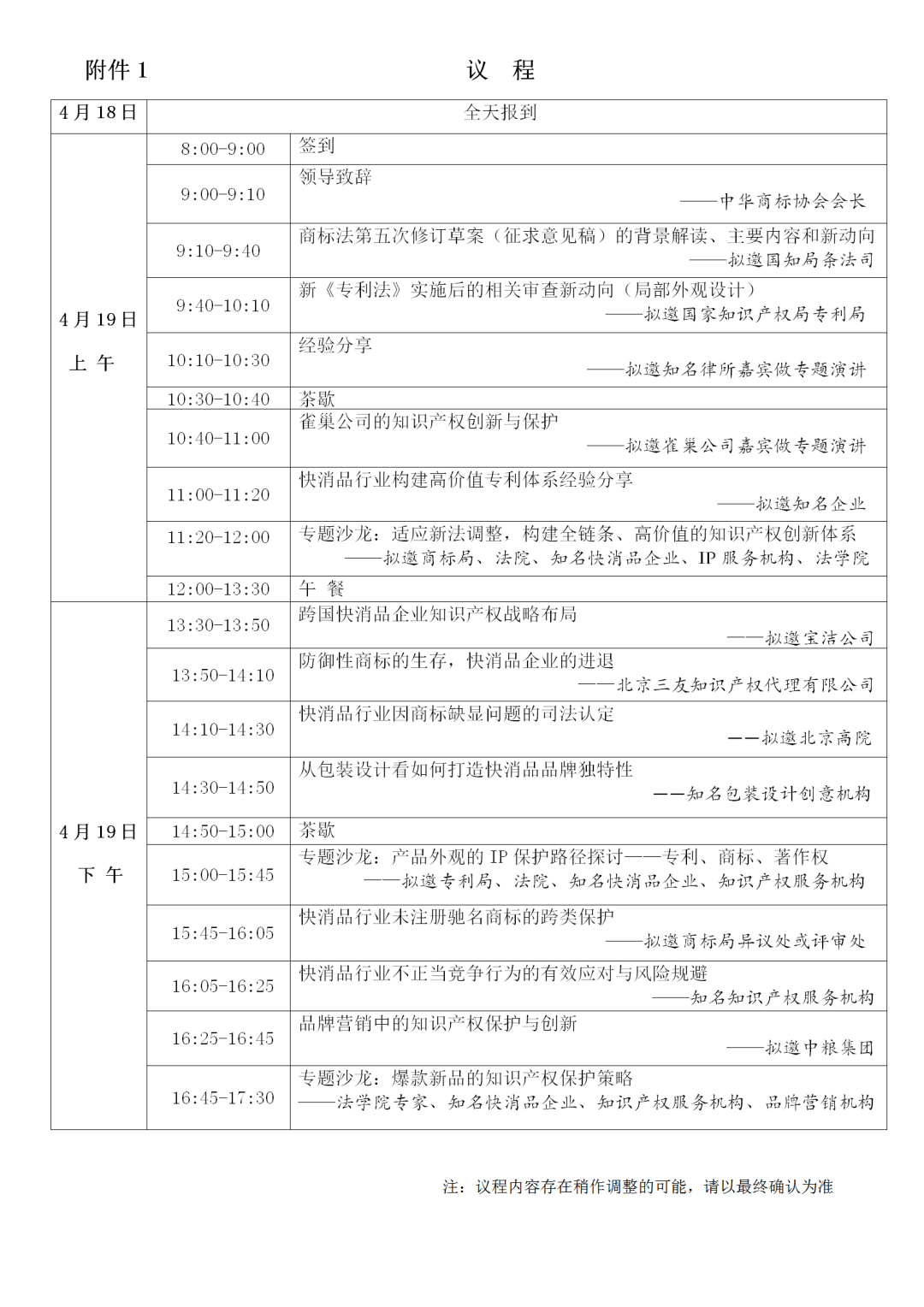 2023中國快消品行業(yè)知識產(chǎn)權(quán)創(chuàng)新峰會即將舉辦！