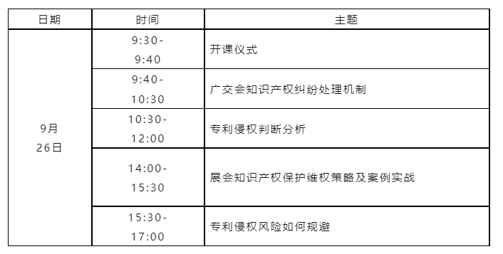 報(bào)名！第134屆廣交會(huì)省內(nèi)交易團(tuán)知識(shí)產(chǎn)權(quán)保護(hù)業(yè)務(wù)培訓(xùn)將于9月26日在廣州舉辦