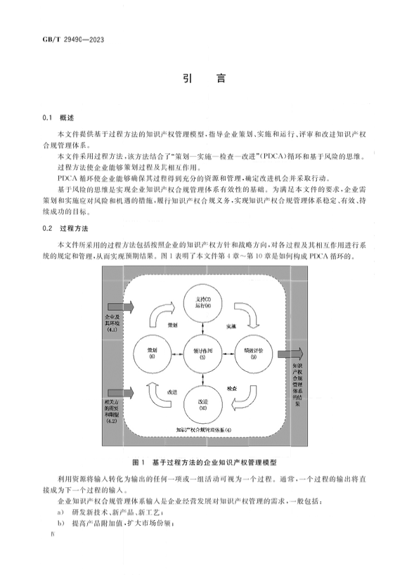 2024.1.1日起實施！《企業(yè)知識產(chǎn)權(quán)合規(guī)管理體系 要求》國家標準全文發(fā)布