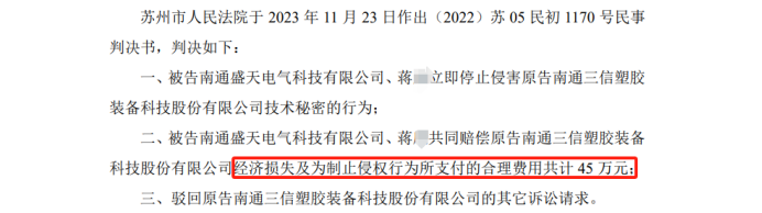 一審判賠過低？1.1億技術秘密糾紛二審獲受理！