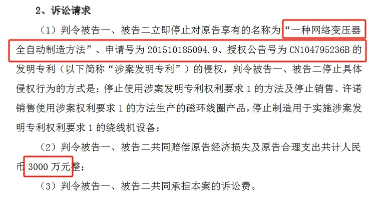 涉案專利全部無效，索賠6000萬的專利糾紛撤訴