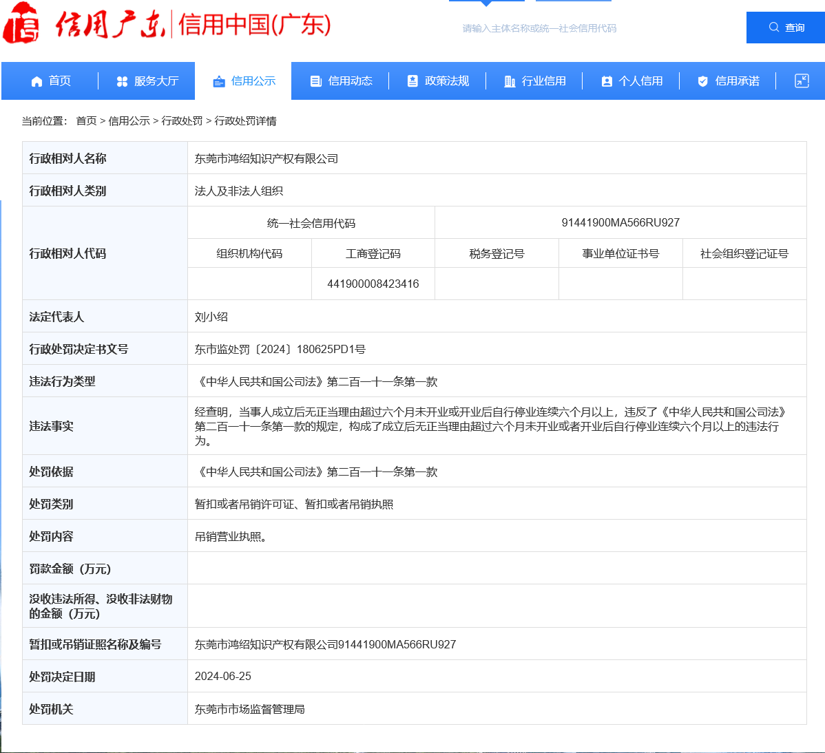 這幾家知識(shí)產(chǎn)權(quán)代理機(jī)構(gòu)被吊銷營業(yè)執(zhí)照！