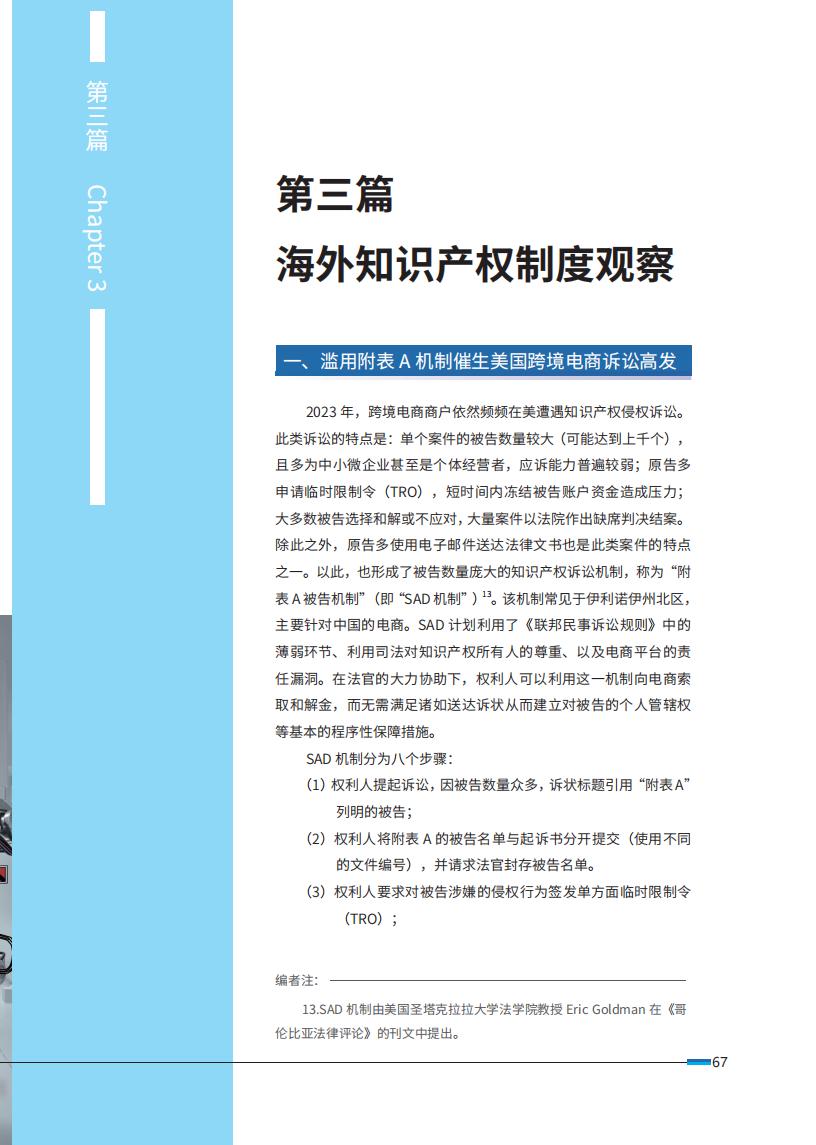 《2024中國(guó)企業(yè)海外知識(shí)產(chǎn)權(quán)糾紛調(diào)查》報(bào)告（附全文）