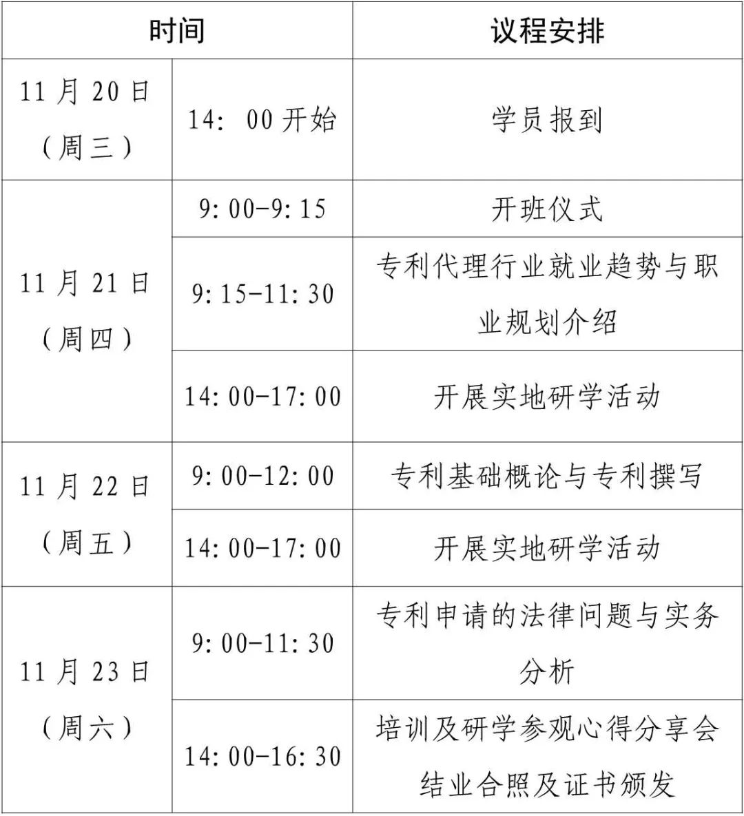 報(bào)名倒計(jì)時！2024年廣東省專利代理研學(xué)活動11月與你相約廣州！