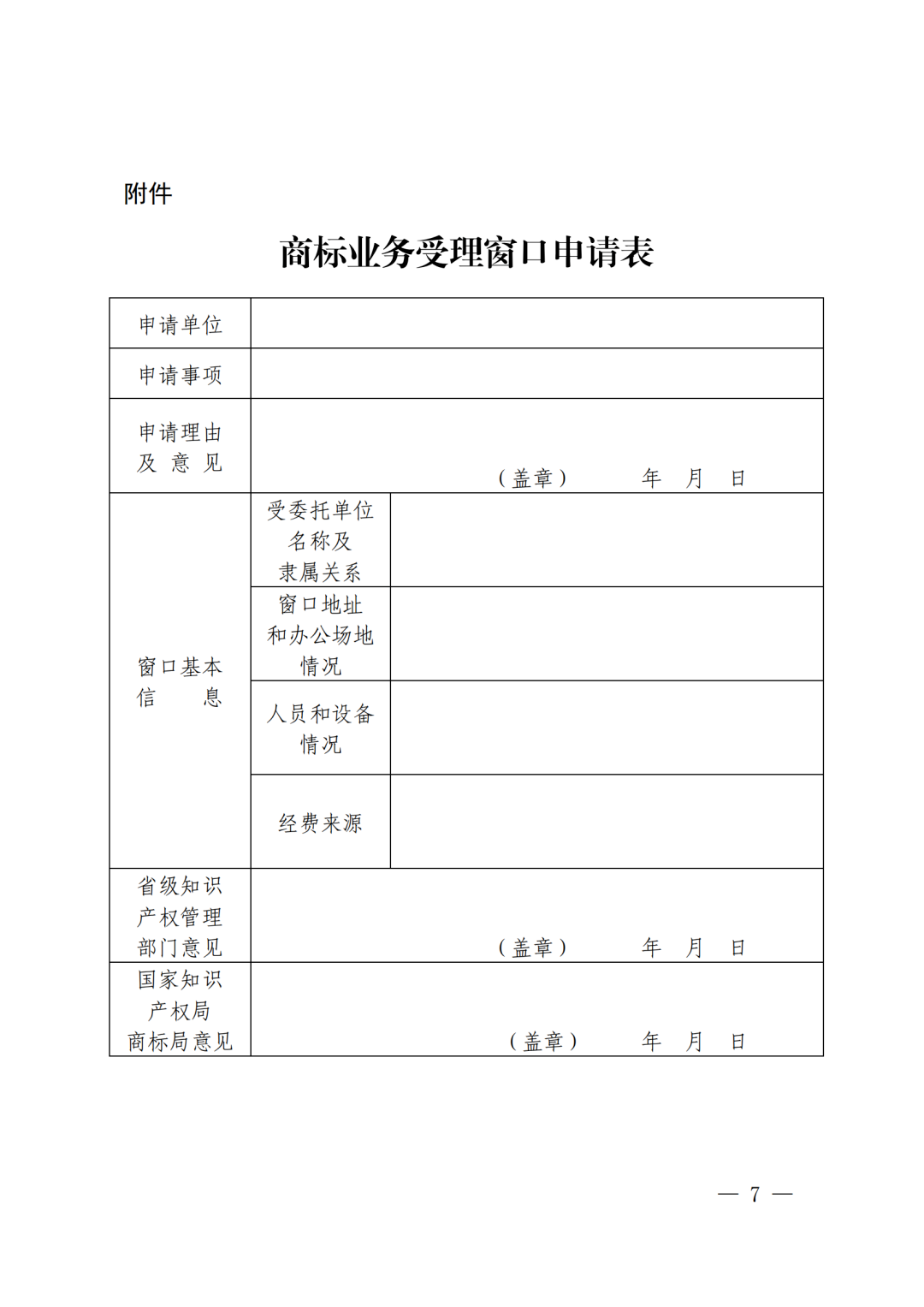 國知局：《商標(biāo)業(yè)務(wù)受理窗口運(yùn)行管理工作指引》全文印發(fā)！