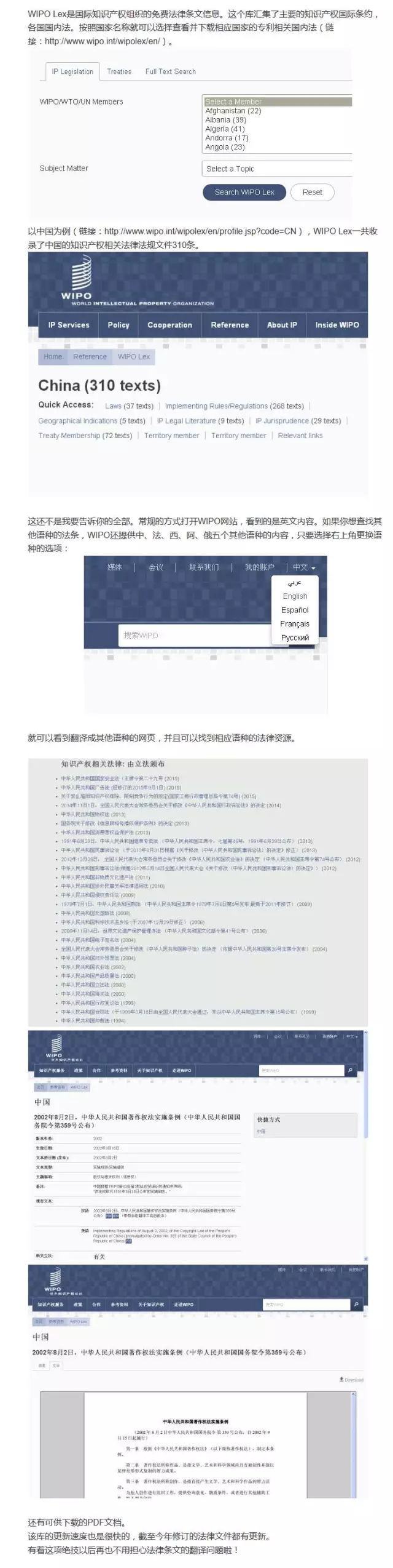 【干貨】要找知識(shí)產(chǎn)權(quán)法律文本的多語(yǔ)種翻譯？看這！
