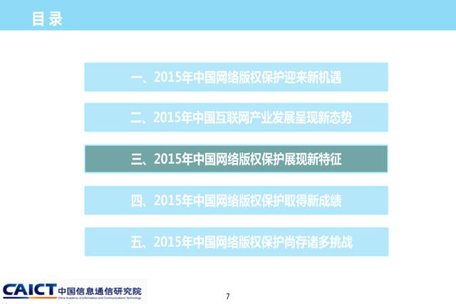 《2015年中國(guó)網(wǎng)絡(luò)版權(quán)保護(hù)年度報(bào)告》發(fā)布