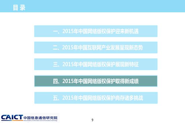 《2015年中國(guó)網(wǎng)絡(luò)版權(quán)保護(hù)年度報(bào)告》發(fā)布