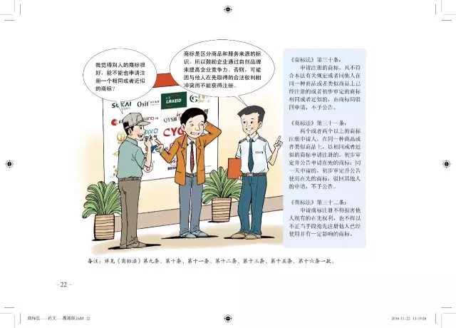 商標局：將免費贈閱卡通版《商標注冊申請指南》