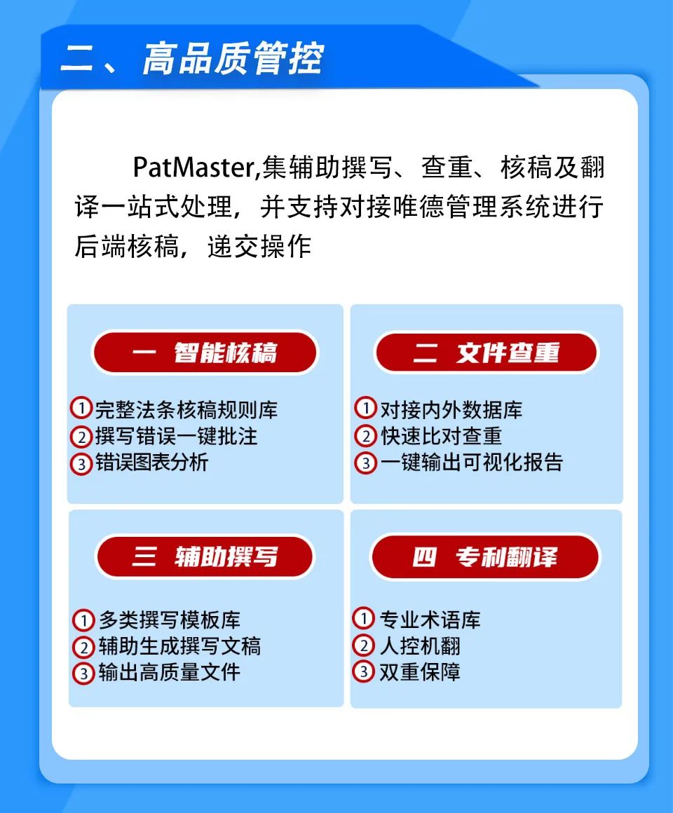 唯德知識產(chǎn)權(quán)管理系統(tǒng)，助力1000余家代理機構(gòu)信息化智能管理