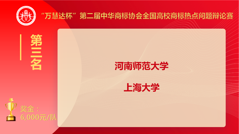 上海交大奪冠！“萬慧達(dá)杯”第二屆中華商標(biāo)協(xié)會(huì)全國高校商標(biāo)熱點(diǎn)問題辯論賽圓滿落幕！