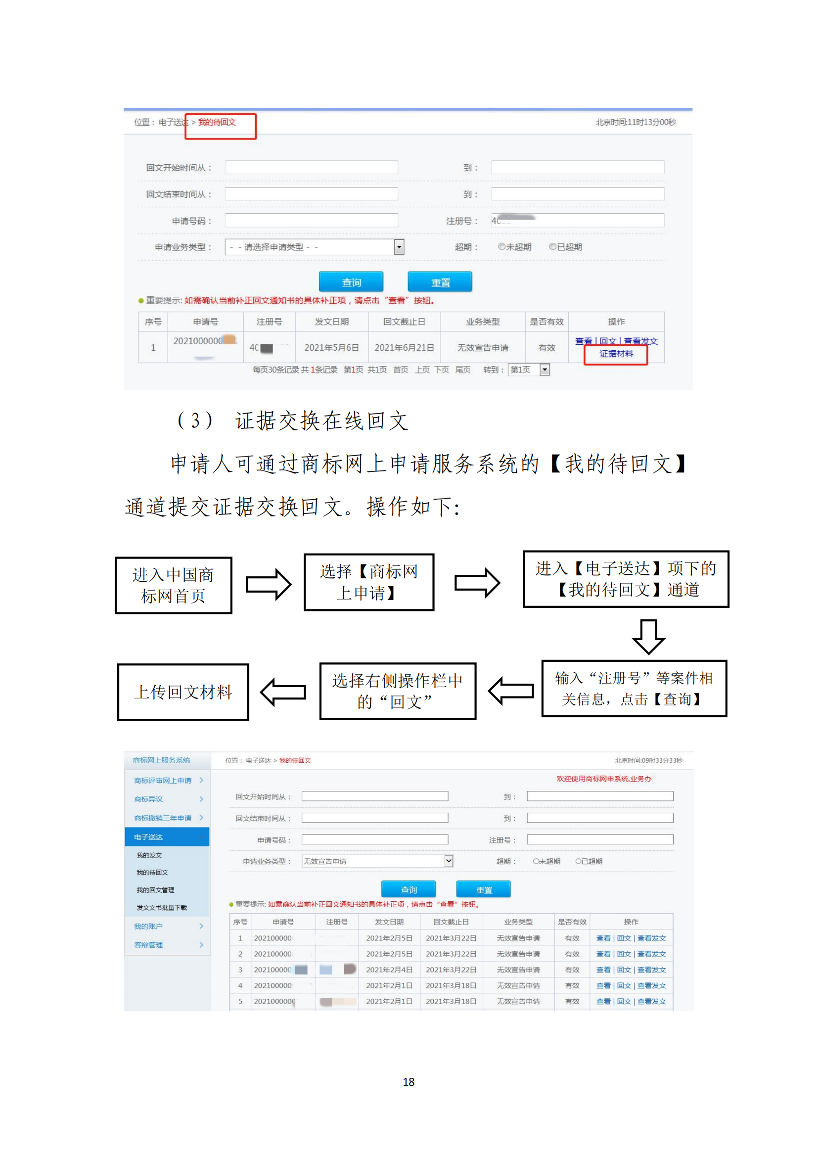 商標(biāo)無效宣告/異議/駁回復(fù)審網(wǎng)上申請(qǐng)及答辯操作流程指引發(fā)布！